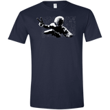 T-Shirts Navy / X-Small Its Yourz Men's Semi-Fitted Softstyle