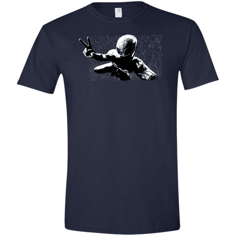 T-Shirts Navy / X-Small Its Yourz Men's Semi-Fitted Softstyle