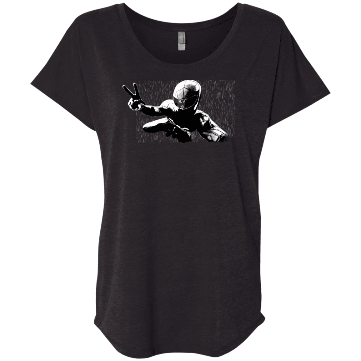 T-Shirts Vintage Black / X-Small Its Yourz Triblend Dolman Sleeve