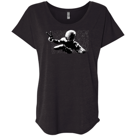 T-Shirts Vintage Black / X-Small Its Yourz Triblend Dolman Sleeve