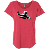 T-Shirts Vintage Red / X-Small Its Yourz Triblend Dolman Sleeve