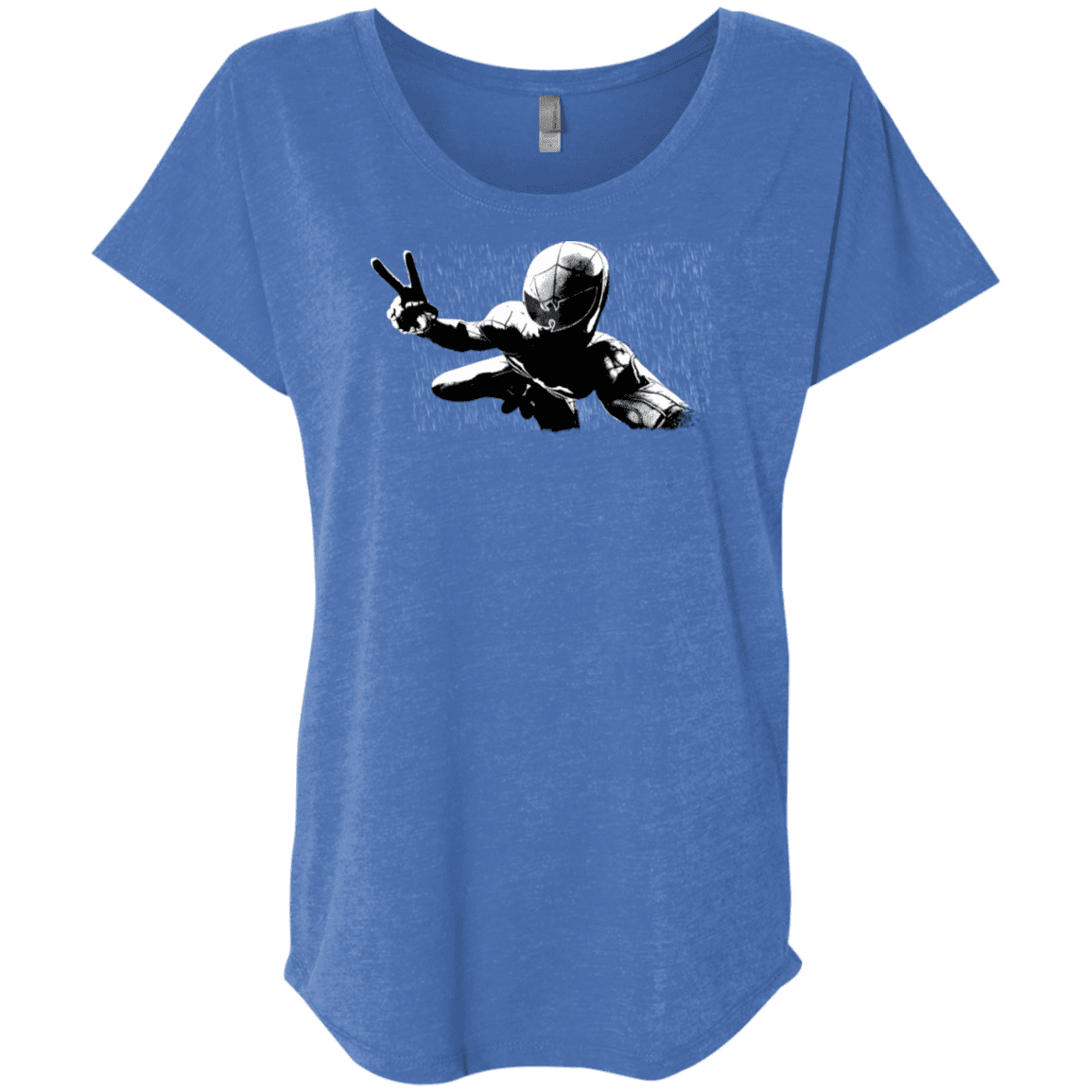 T-Shirts Vintage Royal / X-Small Its Yourz Triblend Dolman Sleeve