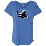 T-Shirts Vintage Royal / X-Small Its Yourz Triblend Dolman Sleeve