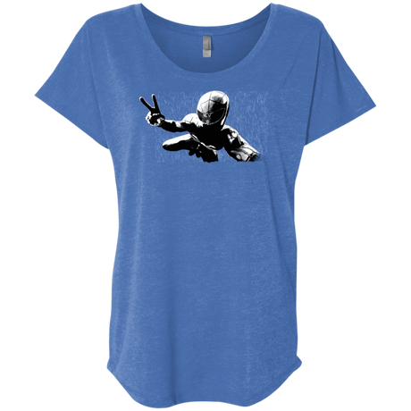 T-Shirts Vintage Royal / X-Small Its Yourz Triblend Dolman Sleeve