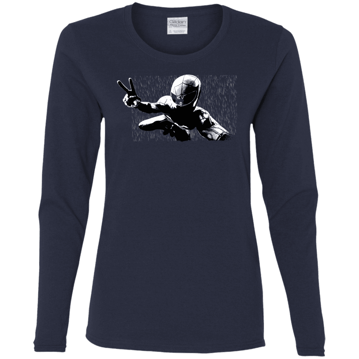 T-Shirts Navy / S Its Yourz Women's Long Sleeve T-Shirt