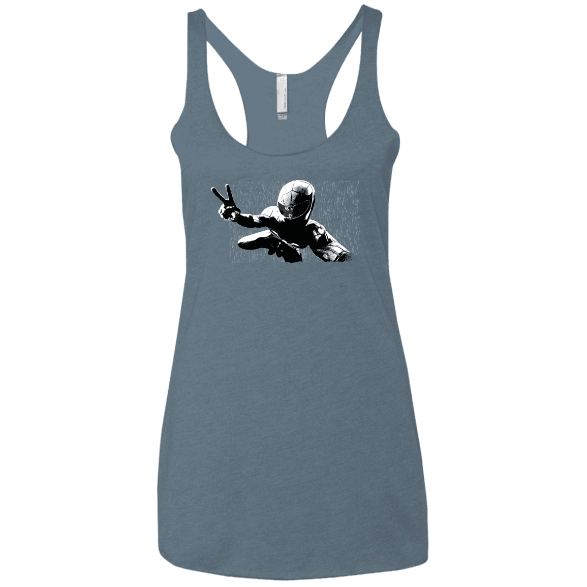 T-Shirts Indigo / X-Small Its Yourz Women's Triblend Racerback Tank