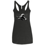 T-Shirts Vintage Black / X-Small Its Yourz Women's Triblend Racerback Tank