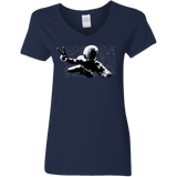 T-Shirts Navy / S Its Yourz Women's V-Neck T-Shirt