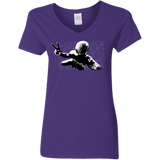 T-Shirts Purple / S Its Yourz Women's V-Neck T-Shirt