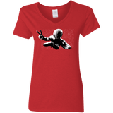 T-Shirts Red / S Its Yourz Women's V-Neck T-Shirt