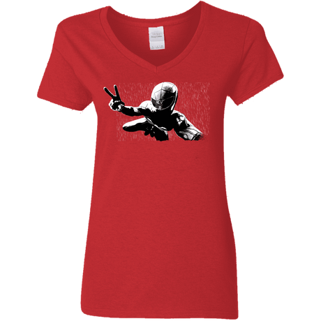 T-Shirts Red / S Its Yourz Women's V-Neck T-Shirt