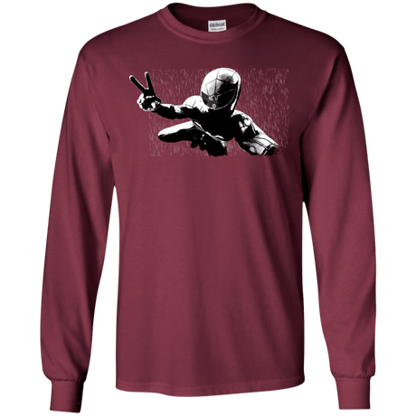 T-Shirts Maroon / YS Its Yourz Youth Long Sleeve T-Shirt