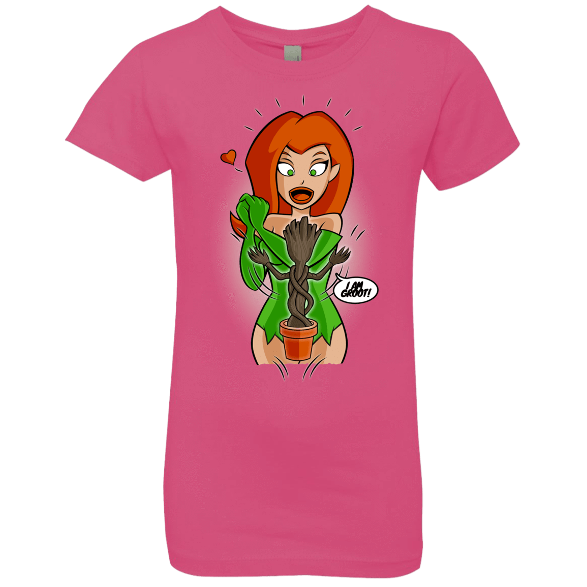 T-Shirts Hot Pink / YXS Ivy&Groot Girls Premium T-Shirt