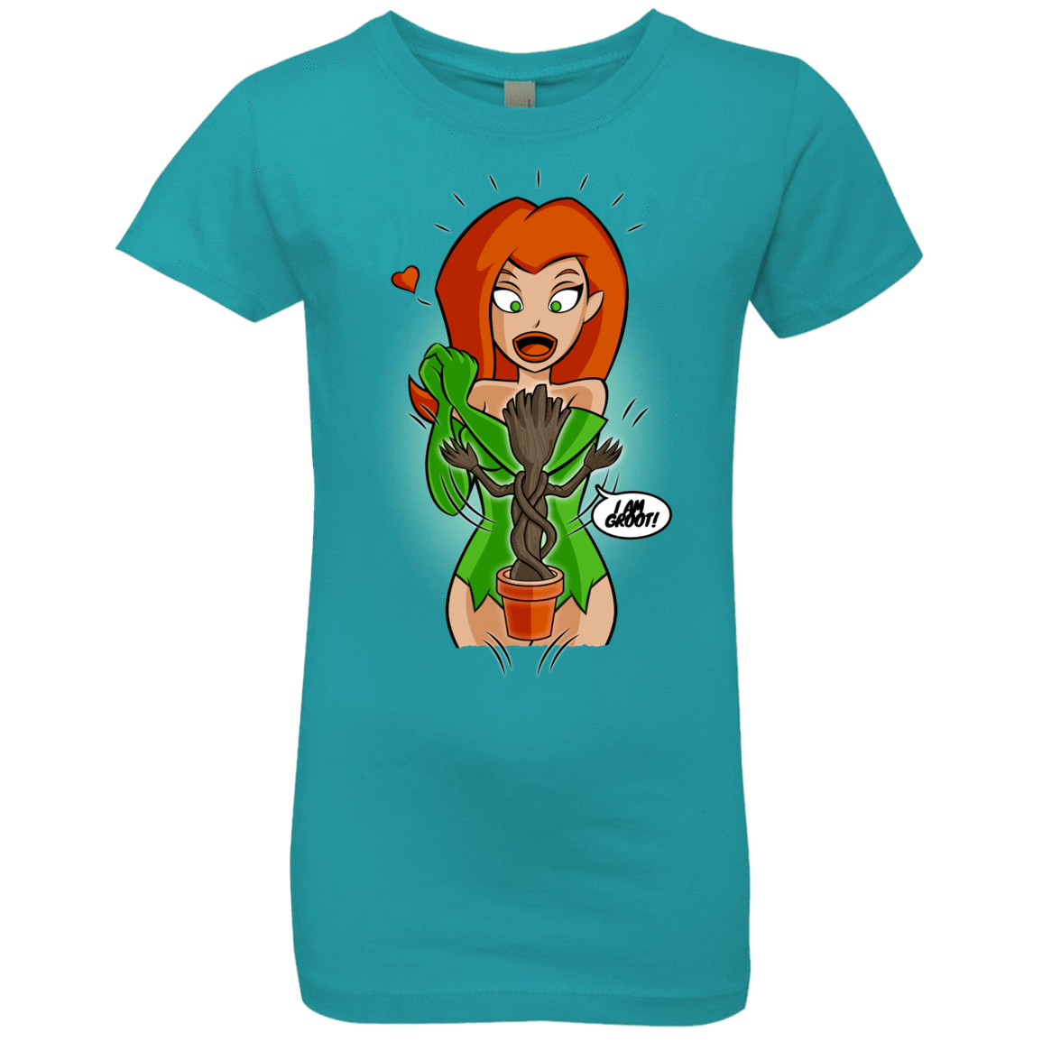 T-Shirts Tahiti Blue / YXS Ivy&Groot Girls Premium T-Shirt