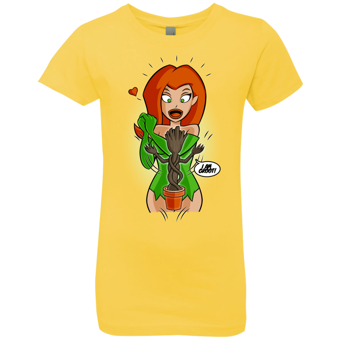 T-Shirts Vibrant Yellow / YXS Ivy&Groot Girls Premium T-Shirt