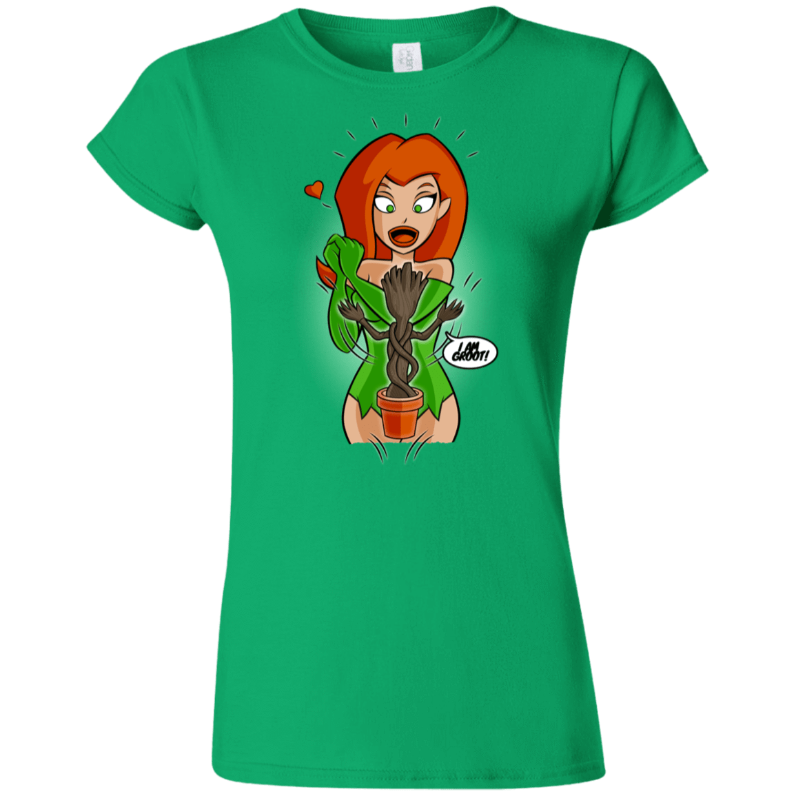 T-Shirts Irish Green / S Ivy&Groot Junior Slimmer-Fit T-Shirt