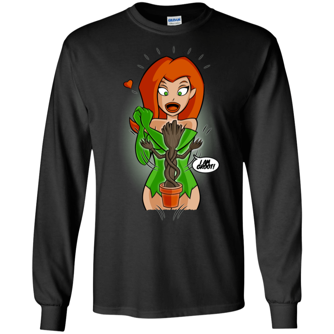 T-Shirts Black / S Ivy&Groot Men's Long Sleeve T-Shirt