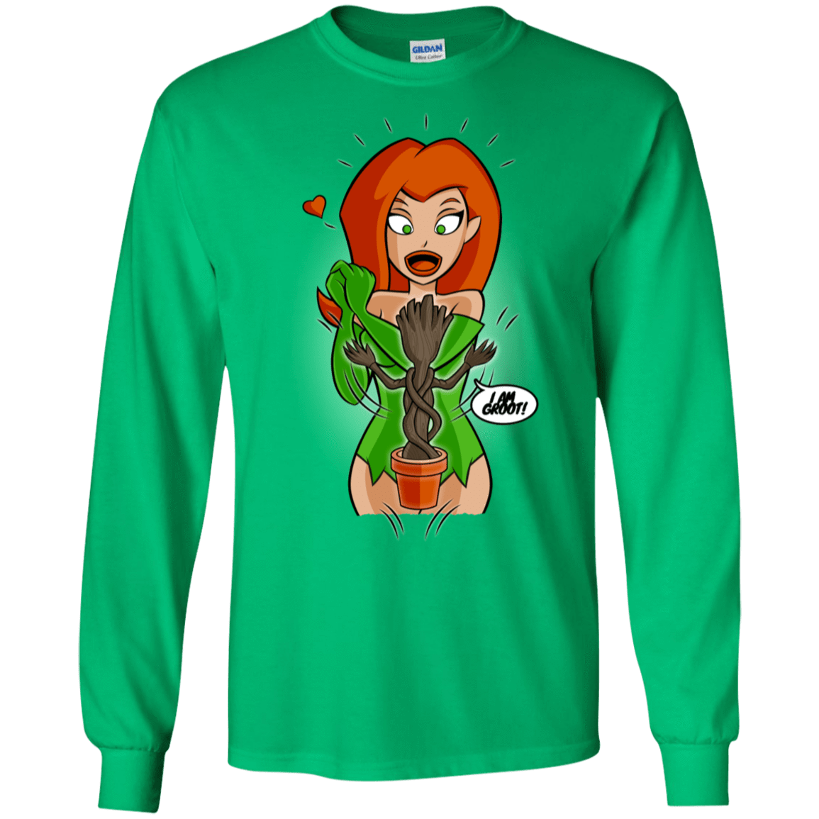 T-Shirts Irish Green / S Ivy&Groot Men's Long Sleeve T-Shirt