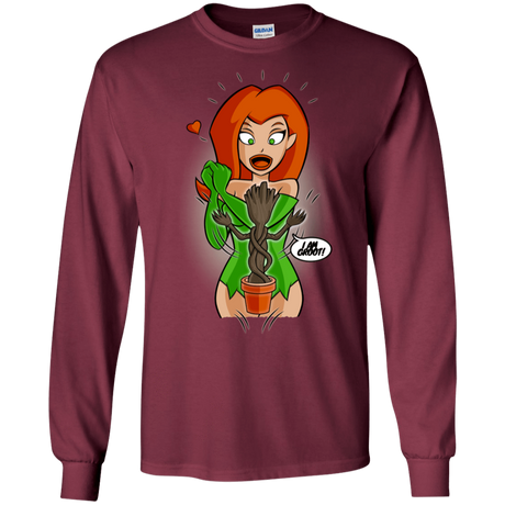 T-Shirts Maroon / S Ivy&Groot Men's Long Sleeve T-Shirt