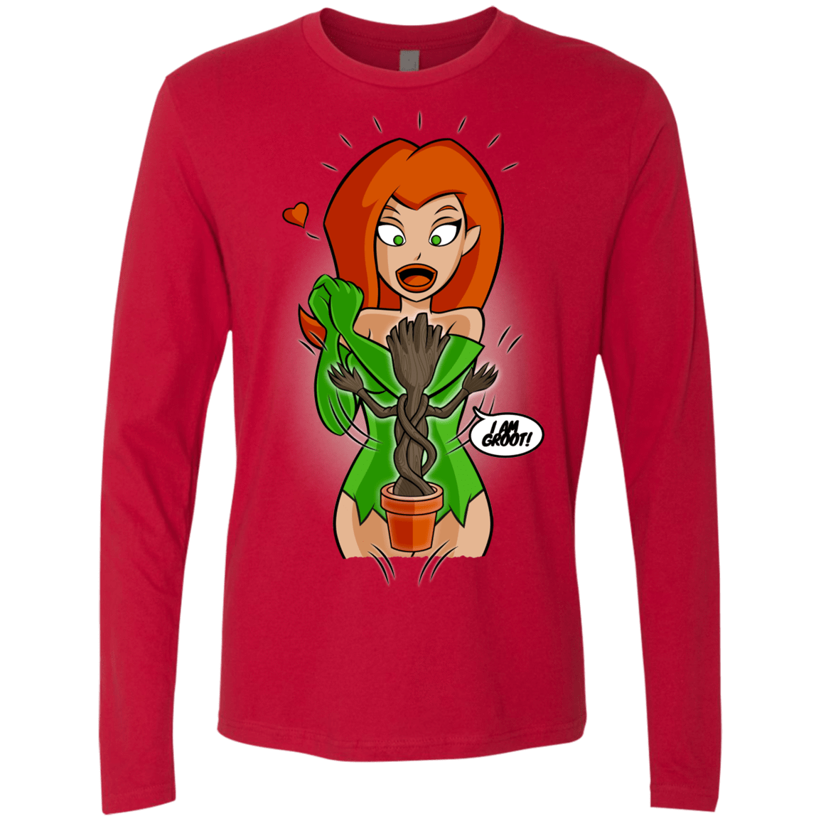 T-Shirts Red / S Ivy&Groot Men's Premium Long Sleeve