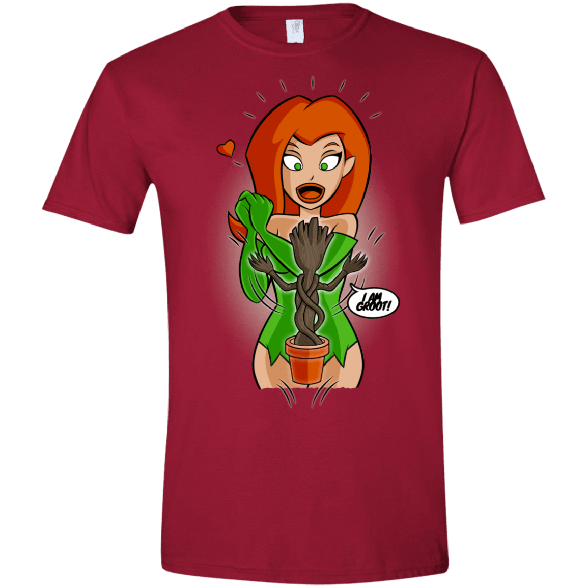 T-Shirts Cardinal Red / S Ivy&Groot Men's Semi-Fitted Softstyle