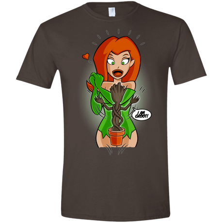 T-Shirts Dark Chocolate / S Ivy&Groot Men's Semi-Fitted Softstyle