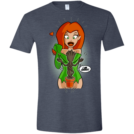 T-Shirts Heather Navy / S Ivy&Groot Men's Semi-Fitted Softstyle