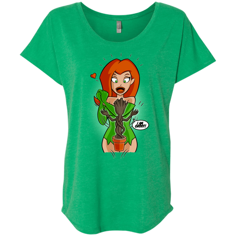 T-Shirts Envy / X-Small Ivy&Groot Triblend Dolman Sleeve