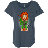 T-Shirts Indigo / X-Small Ivy&Groot Triblend Dolman Sleeve