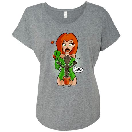 T-Shirts Premium Heather / X-Small Ivy&Groot Triblend Dolman Sleeve