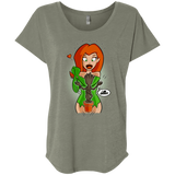 T-Shirts Venetian Grey / X-Small Ivy&Groot Triblend Dolman Sleeve