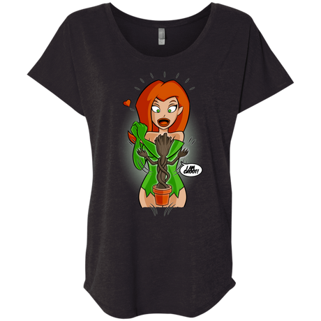 T-Shirts Vintage Black / X-Small Ivy&Groot Triblend Dolman Sleeve