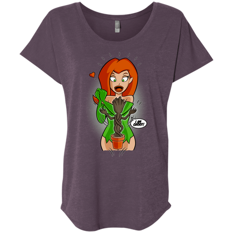 T-Shirts Vintage Purple / X-Small Ivy&Groot Triblend Dolman Sleeve