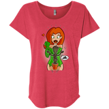 T-Shirts Vintage Red / X-Small Ivy&Groot Triblend Dolman Sleeve