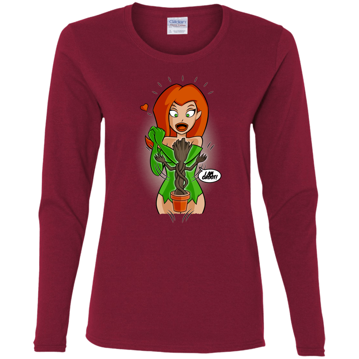 T-Shirts Cardinal / S Ivy&Groot Women's Long Sleeve T-Shirt