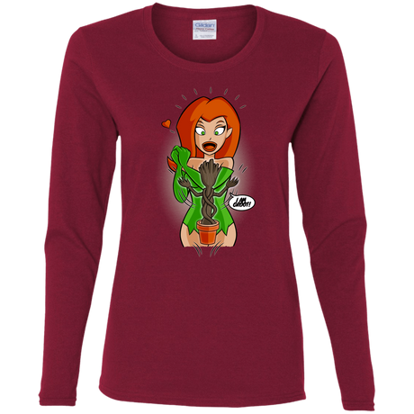 T-Shirts Cardinal / S Ivy&Groot Women's Long Sleeve T-Shirt