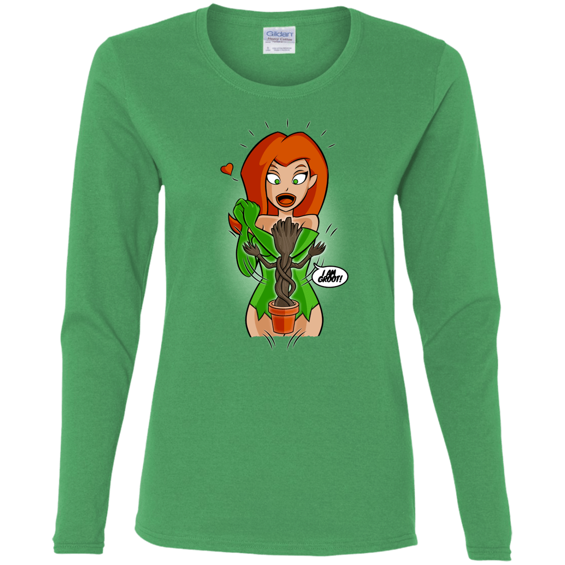 T-Shirts Irish Green / S Ivy&Groot Women's Long Sleeve T-Shirt