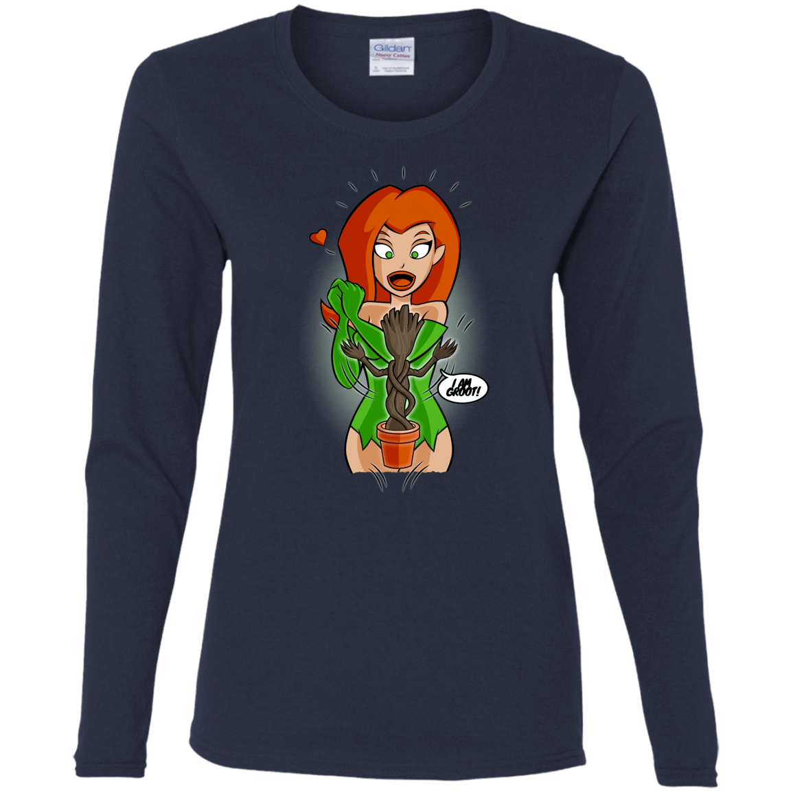 T-Shirts Navy / S Ivy&Groot Women's Long Sleeve T-Shirt