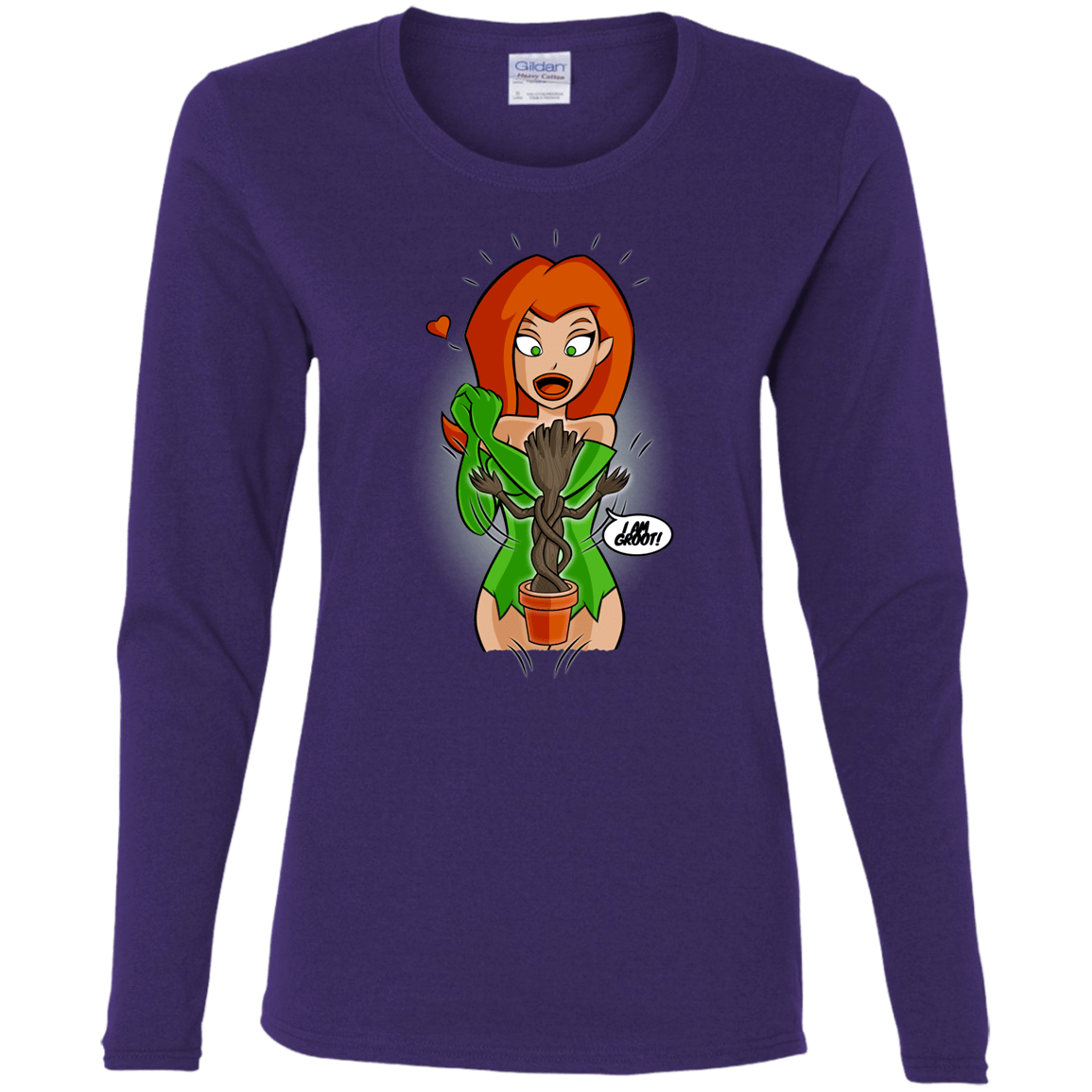 T-Shirts Purple / S Ivy&Groot Women's Long Sleeve T-Shirt