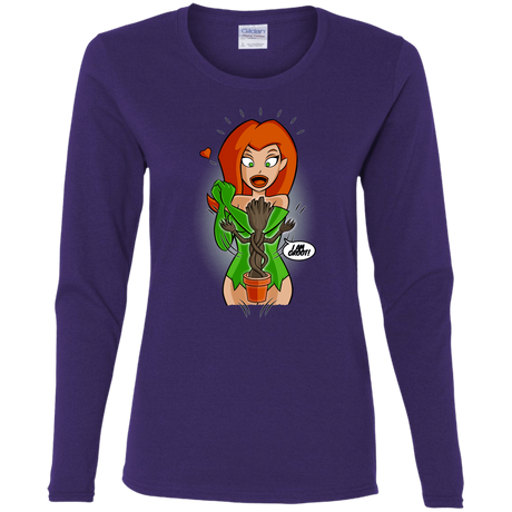 T-Shirts Purple / S Ivy&Groot Women's Long Sleeve T-Shirt