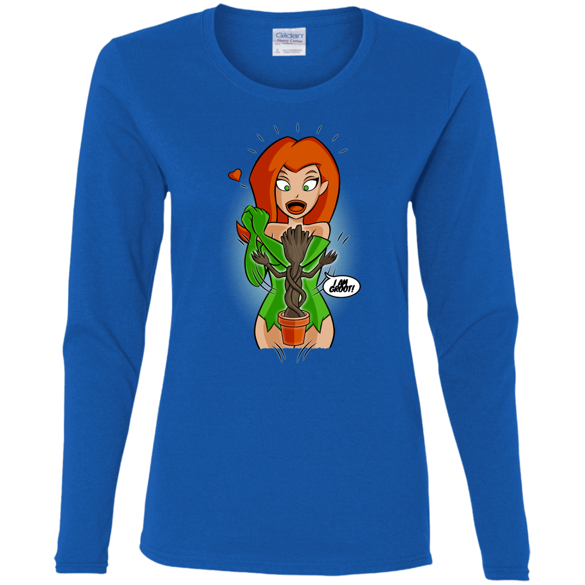 T-Shirts Royal / S Ivy&Groot Women's Long Sleeve T-Shirt