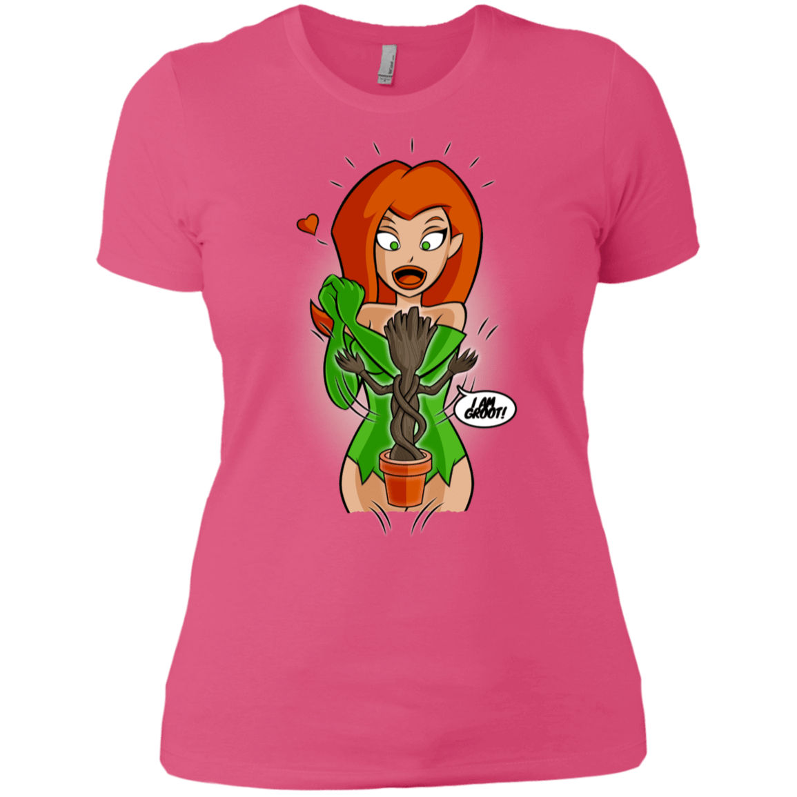 T-Shirts Hot Pink / X-Small Ivy&Groot Women's Premium T-Shirt