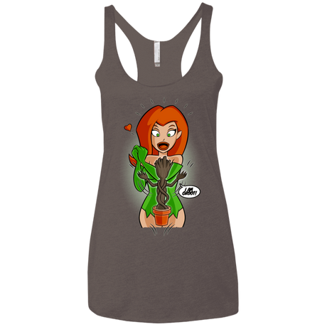 T-Shirts Macchiato / X-Small Ivy&Groot Women's Triblend Racerback Tank