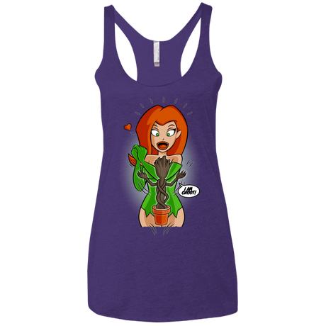 T-Shirts Purple Rush / X-Small Ivy&Groot Women's Triblend Racerback Tank