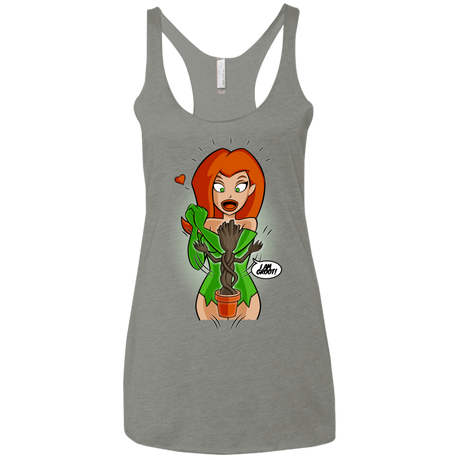 T-Shirts Venetian Grey / X-Small Ivy&Groot Women's Triblend Racerback Tank