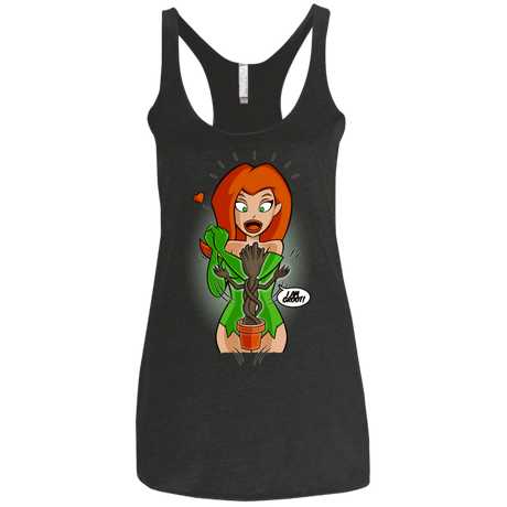 T-Shirts Vintage Black / X-Small Ivy&Groot Women's Triblend Racerback Tank