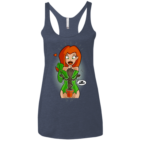 T-Shirts Vintage Navy / X-Small Ivy&Groot Women's Triblend Racerback Tank