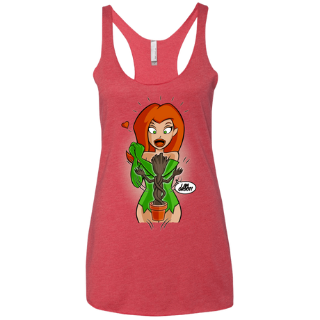 T-Shirts Vintage Red / X-Small Ivy&Groot Women's Triblend Racerback Tank