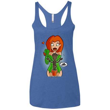 T-Shirts Vintage Royal / X-Small Ivy&Groot Women's Triblend Racerback Tank