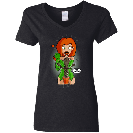 T-Shirts Black / S Ivy&Groot Women's V-Neck T-Shirt